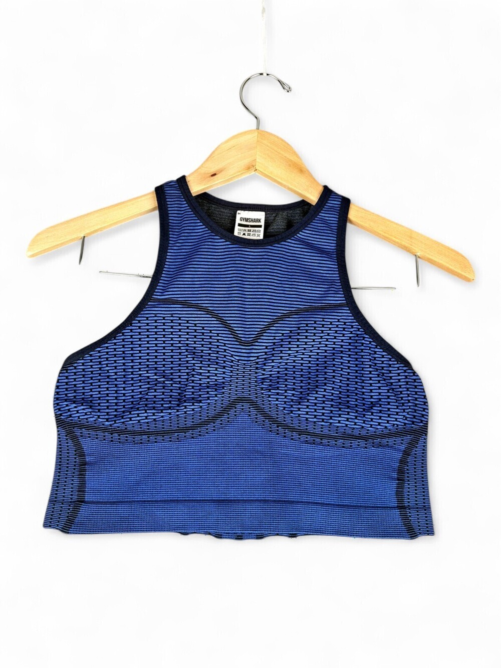 Gymshark Seamless High Neck Crop Sports Bra L